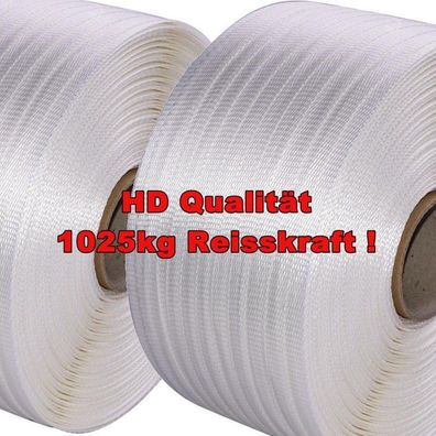 19mm HD Textilband gewebt Textil-Umreifungsband * geeignet auch zum Holz bündeln