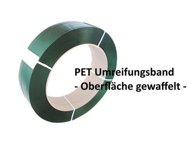 TOP: PET-Umreifungsband 15,5x0,60 mm * 420 kg Reißkraft * 406er Kern