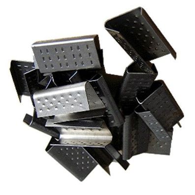 12/13mm Verschlusshülsen Verschlussklammern für PP Band Textilband 500 Stück