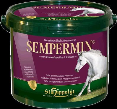 St. Hippolyt Semper Min 7,5 kg - Mineralmüsli Pferd