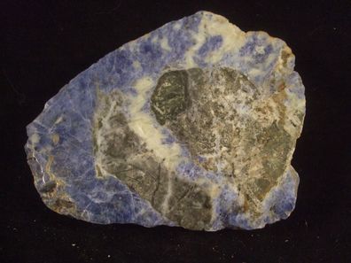 Sodalith (Bolivien) Anschliff -Mineralien-Edelsteine-Heilsteine-Anschliffe-