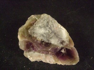 Amethyst Sambesit Prasiolith (Sambia) Anschliff -Mineralien-Edelsteine-Anschliffe-