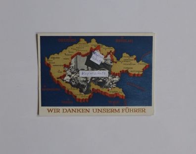 Ganzsachenkarte 6 Pf Deutsches Reich Wir danken unserem ..., gelaufen Flöha