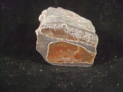 Achat in Kalkstein CSSR Anschliff -Mineralien-Edelsteine-Anschliffe-Heilsteine-
