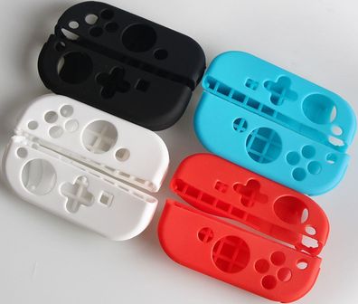 4 Controller Gamepad Nintendo Switch Joy-Con Silikon Hülle Tasche Cover 4 Thumb Stick
