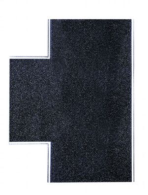Vollmer 48263, H0 Straßenplatte Asphalt, 90°-Einmündung, L 15,5 x B 13 cm