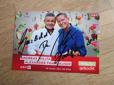 ORF Starkoch Alexander Fankhauser - handsigniertes Autogramm!!!