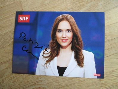 SF Fernsehmoderatorin Patrizia Laeri - handsigniertes Autogramm!!!