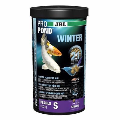 JBL ProPond Winter S, Winterfutter für kleine Koi - 0,6 kg