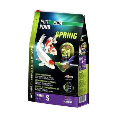 JBL ProPond Spring S, Frühjahrsfutter für kleine Koi - 2,1 kg