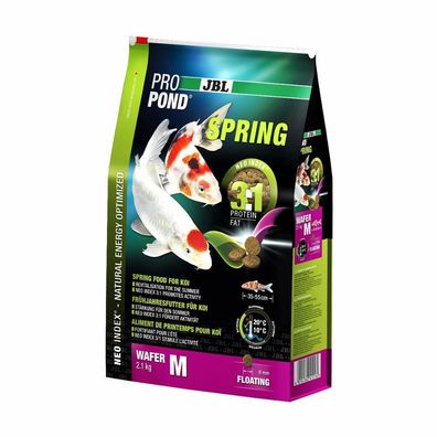 JBL ProPond Spring M, Frühjahrsfutter für mittlere Koi - 2,1 kg