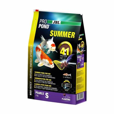 JBL ProPond Summer S, Sommerfutter für kleine Koi - 2 kg