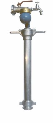 Wassermess Standrohr Storz C Zapfhahn DN80 Wasserzähler Wasseruhr Hydrant QN 2,5