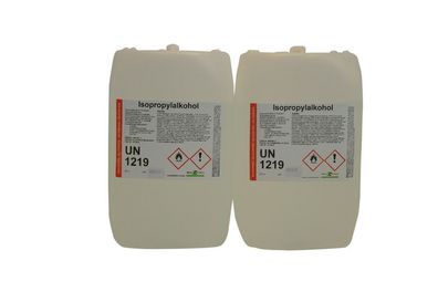 Isopropylalkohol 99,9% 20 Liter - IPA - Isopropanol 2 x 10 Liter Kanister