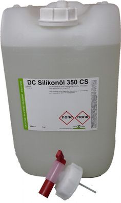 Silikonöl 350 cSt 10 Liter Kanister + Auslaufhahn - Gummipflege, Gleitmittel