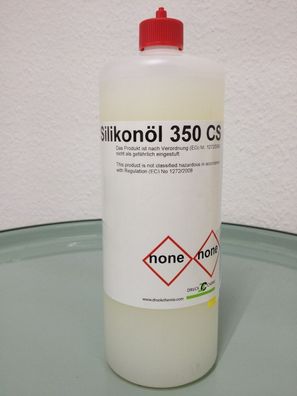 Silikonöl 350 cSt 12 x 1 Liter Flasche - Gummipflege, Gleitmittel - Latex