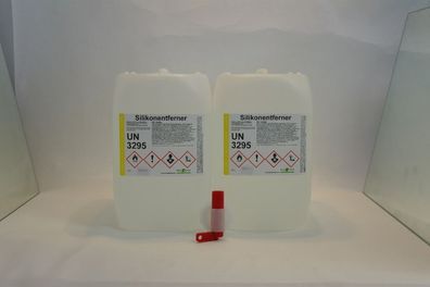 Silikonentferner 2 x 10 Liter Kanister + Auslaufhahn - Lack - Folie - Entfetter