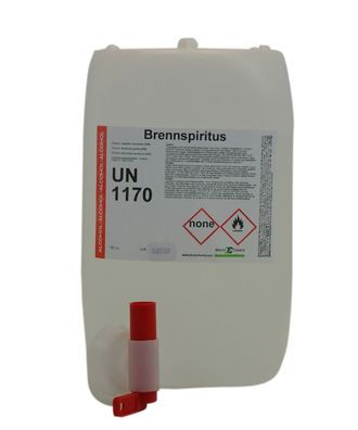 Brennspiritus 10 Liter + Auslaufhahn - Ethanol 99% - Schimmelentferner