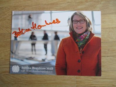 MdB CDU Bettina Hornhues - handsigniertes Autogramm!!!