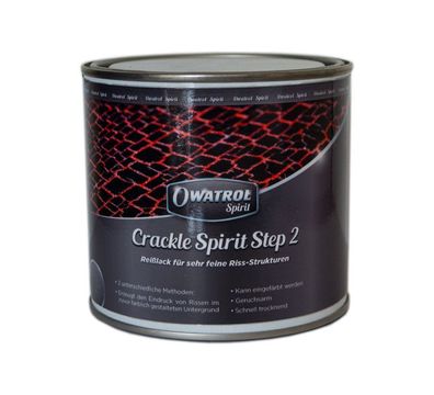 Crackle Spirit Step 2 79,8?/ l 0,5l Owatrol Riss Erzeugung Strukturen Reißlack