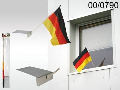 Fensterflagge "Deutschland" - Fanartikel
