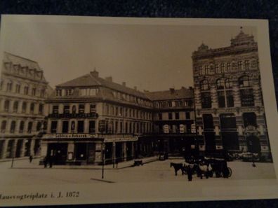 4/ Foto/ Repro Postkarte-Berlin-Hausvogteiplatz i.J.1872