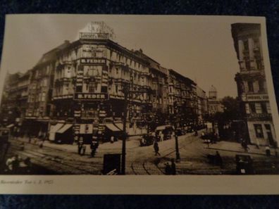 7/ Foto/ Repro Postkarte-Berlin -Am Rosentaler Tor 1925