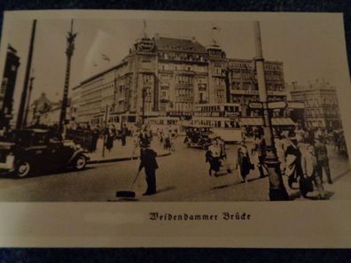 8/ Foto/ Repro Postkarte-Berlin -Weidendammer Brücke