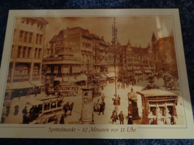 28/ Repro Postkarte-Berlin -Kunst und Bild-Spittelmarkt