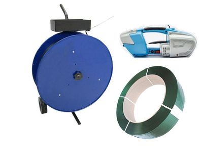Akku-Umreifungsgerät Handumreifungsgerät JD16 12-16 mm Bandbreite für PP/ PET Bänder
