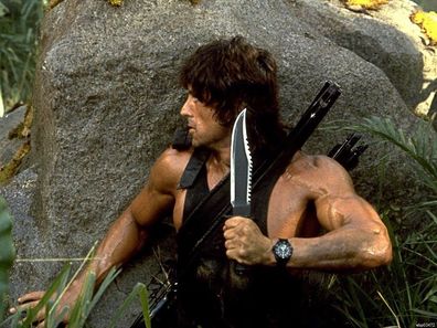John Rambo Part II Filmmesser, Hunting-Messer