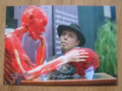 Körperwelten Plastinator Gunther von Hagens - handsigniertes Autogramm!!!