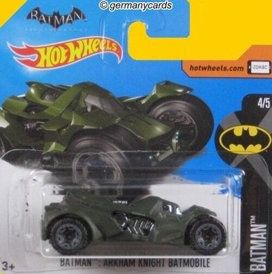 Spielzeugauto Hot Wheels 2017* Batman Arkham Knight Batmobile