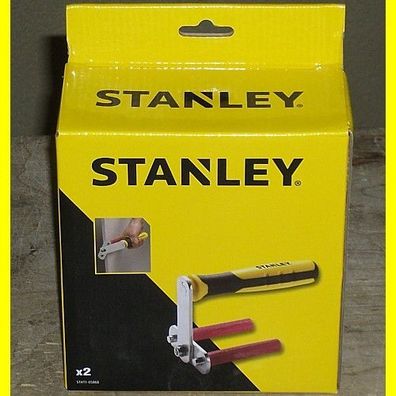 2 Stück (=1 Paar) Stanley Plattenträger mit Tragegriff - Neu !