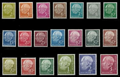 BRD DS HEUSS 1 Nr 177-196 postfrisch gepr. X7BA9E2