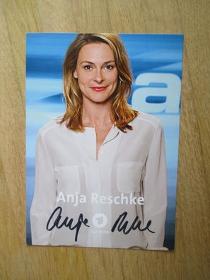 NDR Fernsehmoderatorin Anja Reschke - handsigniertes Autogramm!!!