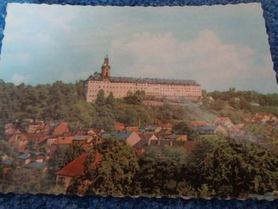 5273 / Ansichtskarte-Rudolstadt- Blick zur Heidecksburg