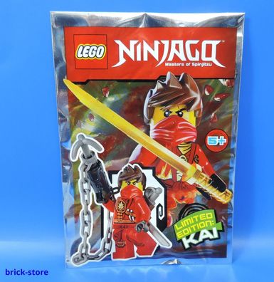 LEGO® Ninjago Figur 891609 Limited Edition / Kai mit Enterhaken-Hapune / Polybag