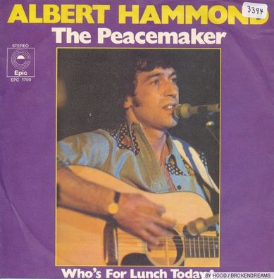7" Vinyl Albert Hammond - The Peacemaker