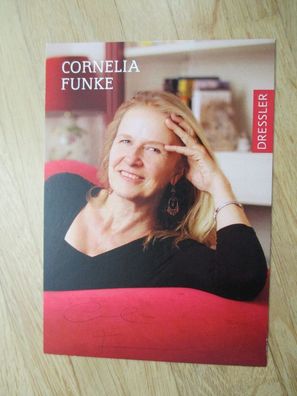Tintenherz Schriftstellerin Cornelia Funke - handsigniertes Autogramm!!!