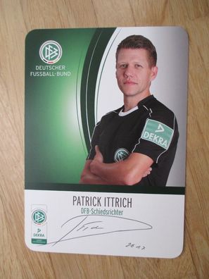 DFB Bundesligaschiedsrichter Patrick Ittrich - handsigniertes Autogramm!!!