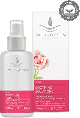 Tautropfen Rose Soothing Solutions Sanftes Rosenwasser - 100 ml