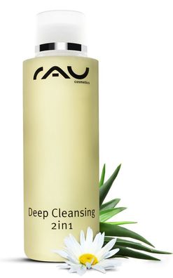 Rau Deep Cleansing 2in1 200 ml Reinigt pflegt und tonisiert