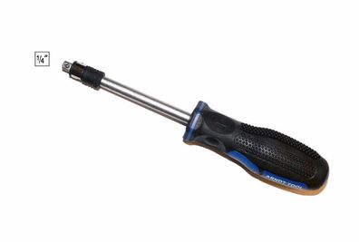 Kombi-Steckgriff 1/4" für Bits und Stecknüsse , 2-Wege-Steckgriff, Bitadapter