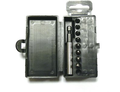 Bitset 10-teilig Tri Wing 000 - 5 mit Magnethalter, S2-Stahl, Dreiflügelbit