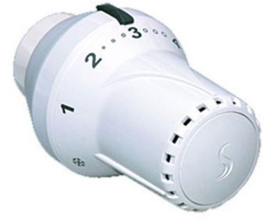 Cosmo Thermostatkopf Heizkörperthermostat ohne Nullstellung weiß Klemmanschluss