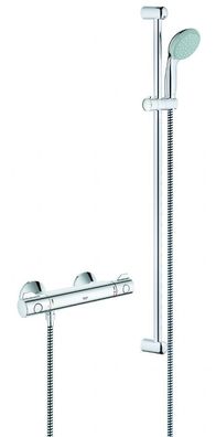 Grohe Grohtherm 800 Brausemischbatterie Thermostat Dusch Brause Stange 34566000