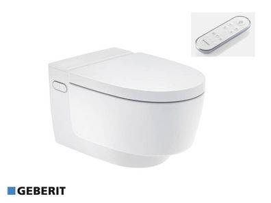 Geberit AquaClean Mera Comfort Dusch-WC WC spülrandlos weiß Heizung 146.210.11.1