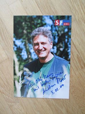 SF Tierfilmer Andreas Moser - handsigniertes Autogramm!!!