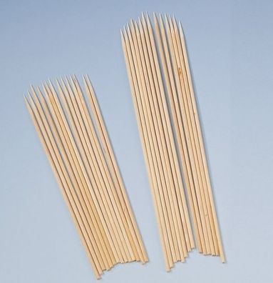 Bambus-Schaschlikspieße - Länge: 20 cm - Abnnahmemenge: 25, 100 oder 250 Stück